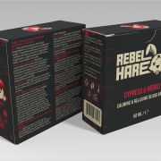 Rebel Hare Cypress & Neroli Beard Balm in natural grooming collection