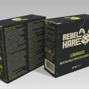 Rebel Hare Lemongrass Beard Balm with citrus essential oils