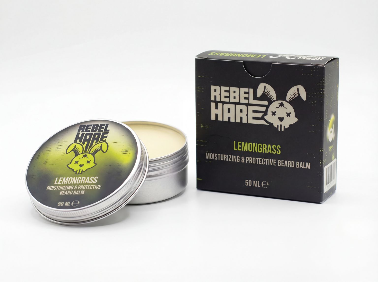 Rebel Hare Lemongrass Moisturizing & Protective Beard Balm