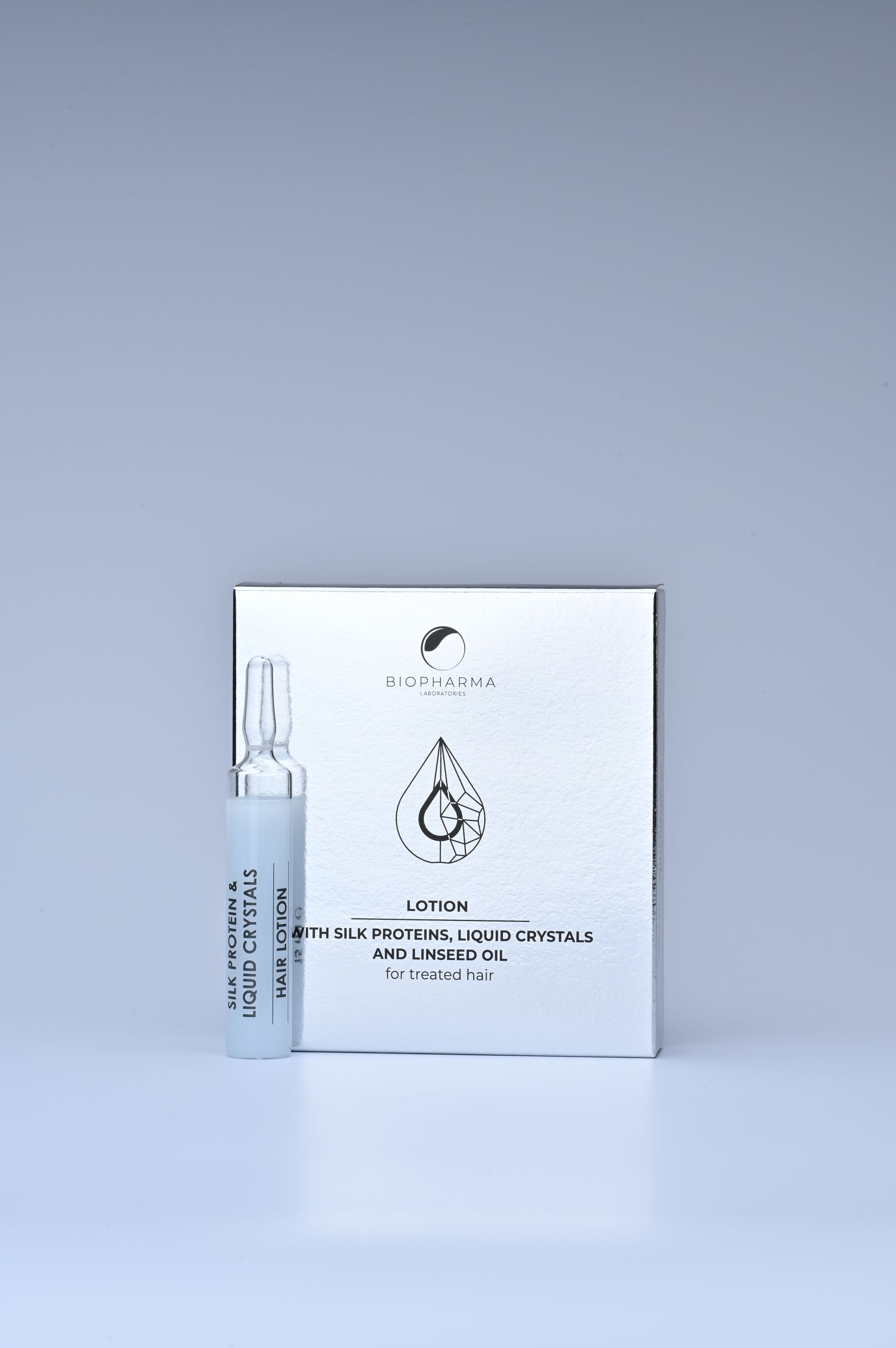 BioPharma Лосион с Протеини от Коприна Ампули